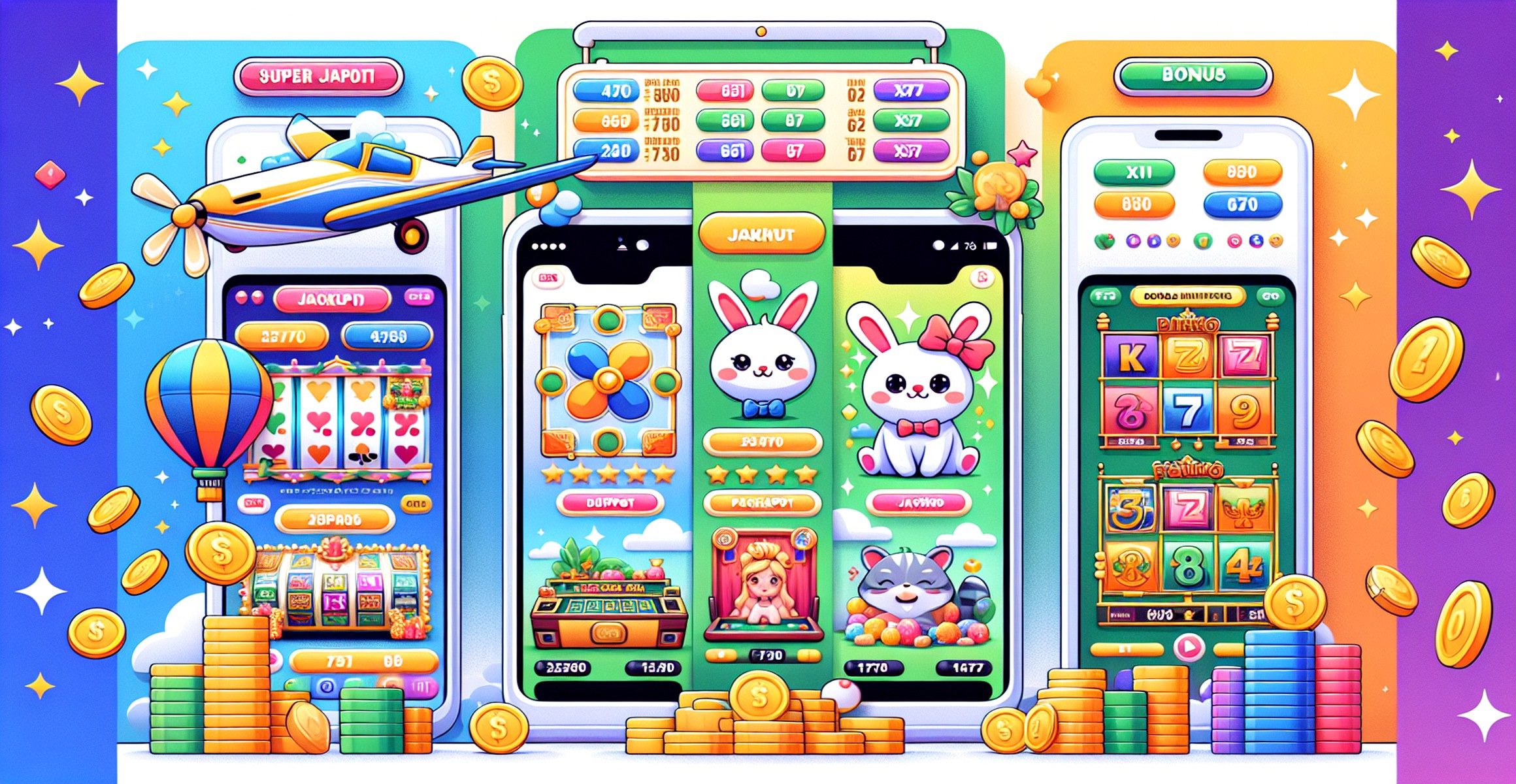 Fortune Rabbit Slots - Spin the reels on Fortune Rabbit at 3Pattiworld.